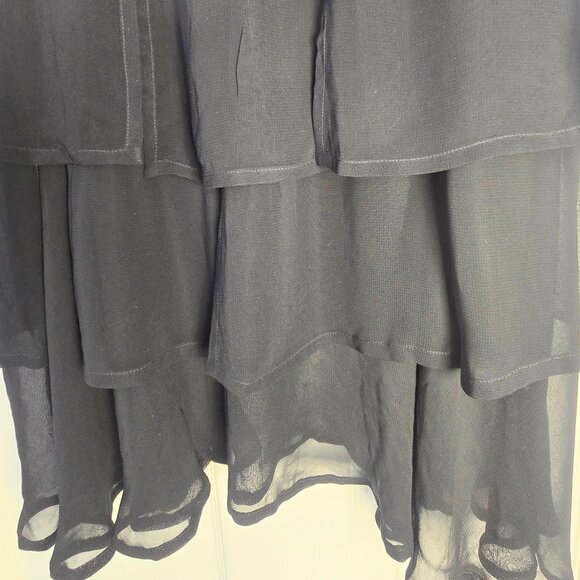 Moschino Black Tiered Skirt – Rare! - Picture 6 of 11